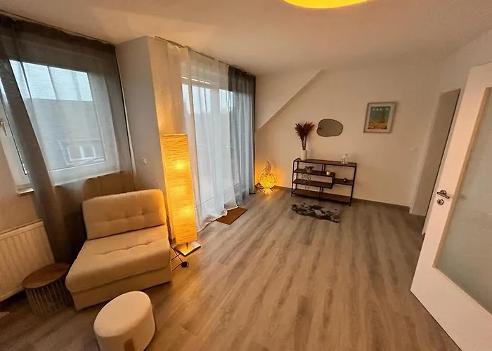 아파트 Gemuetliche 3 Zi & Garage Messe *