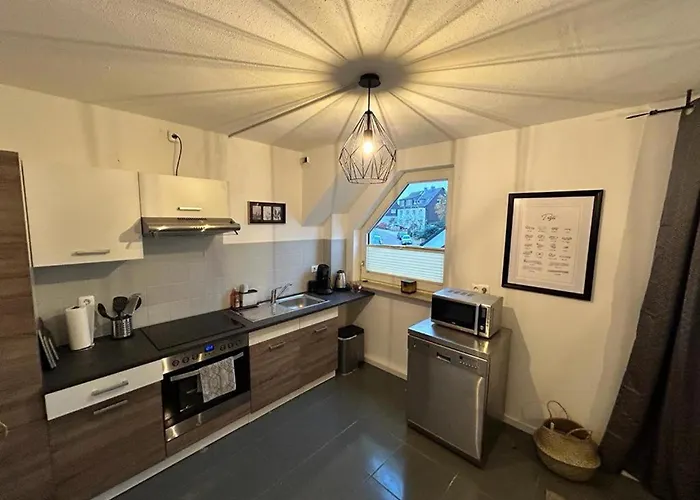 아파트 Gemuetliche 3 Zi & Garage Messe 에센